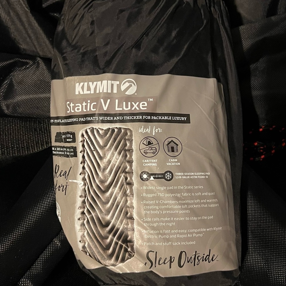 Klymit Static V Luxe Sleeping Pad
